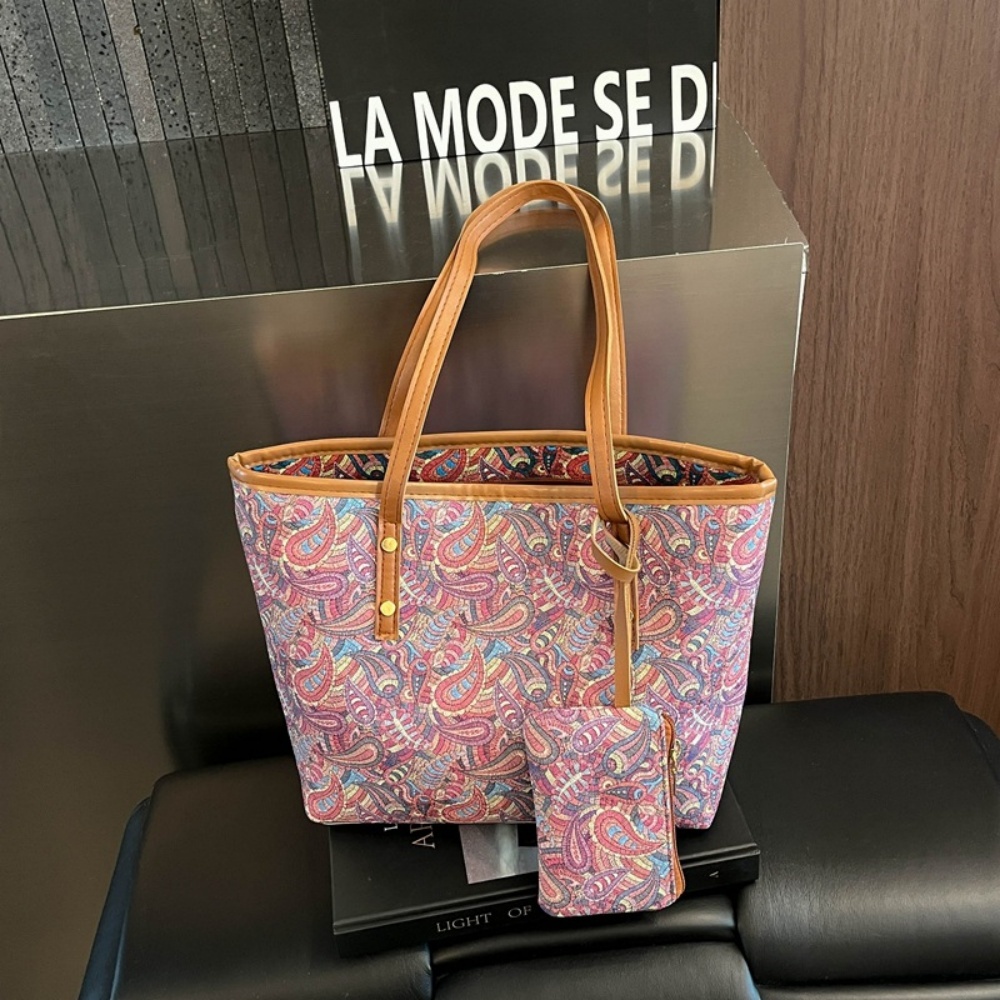 Coin Purse Women - 2PCS Women Large Capacity Tote Bag
