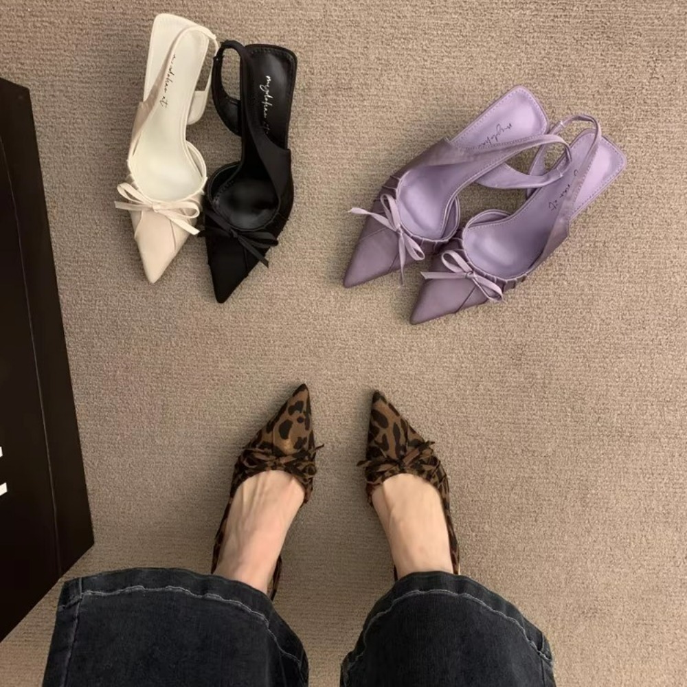 Women Fashion Trend 2026 - Summer Pointed Toe Women High Heels