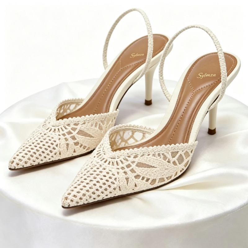 Women'S Fashion Brand Shoes - 2026 Summer High-heeled Sandals Women Pointed