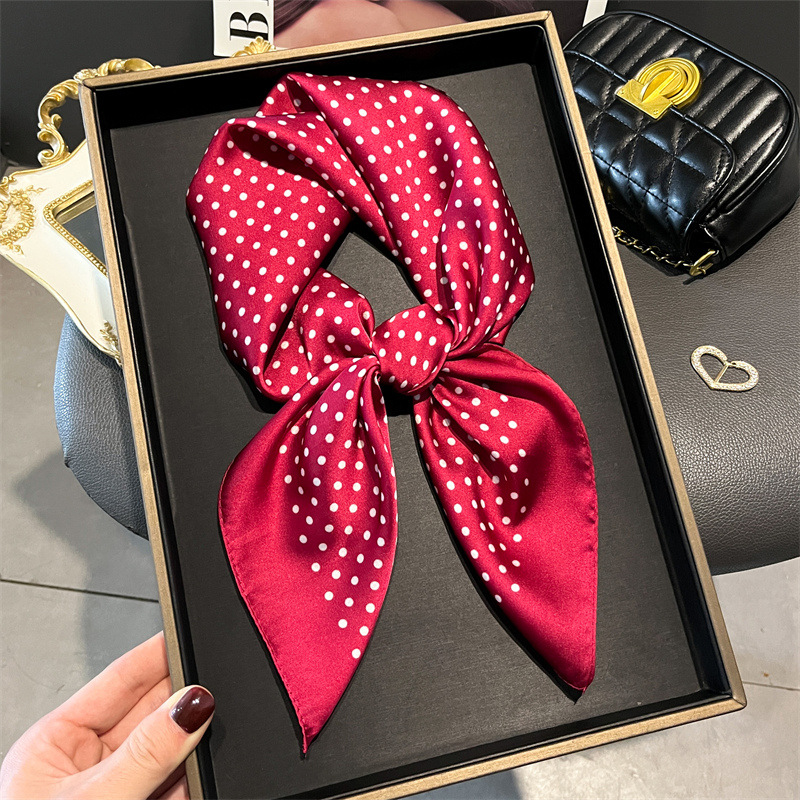Women Fashion Necktie - Luxury New Printed Scarves Women's Silk