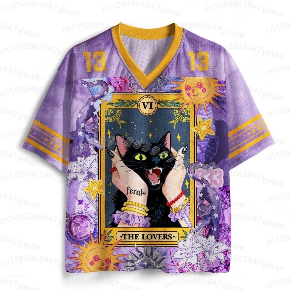 Women Fashion Styles - 2026 JAPANESE Couple Tarot Black Cat