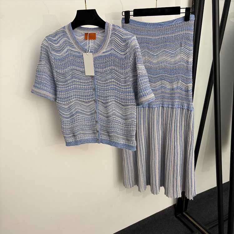 Women'S Fashion Knitwear - Designer Autumn Knitwear Skirt Sets Women's
