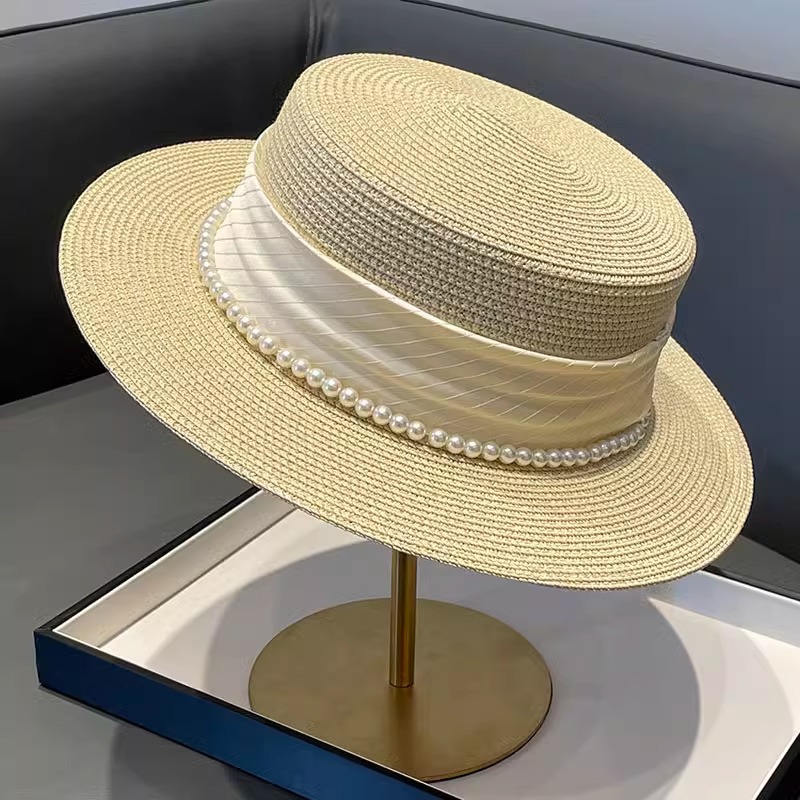Straw Hat Summer - 2025 New Style Hat Retro Flat
