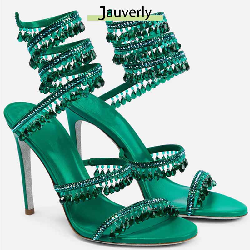 Women Fashion Trend 2026 - 2026 Women's High Heels New Rhinestone