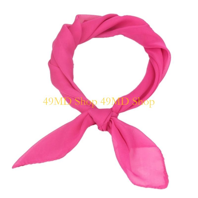 Women'S Fashion In The 1950S - 49MD 1950s Scarf Square Ribbon Neck