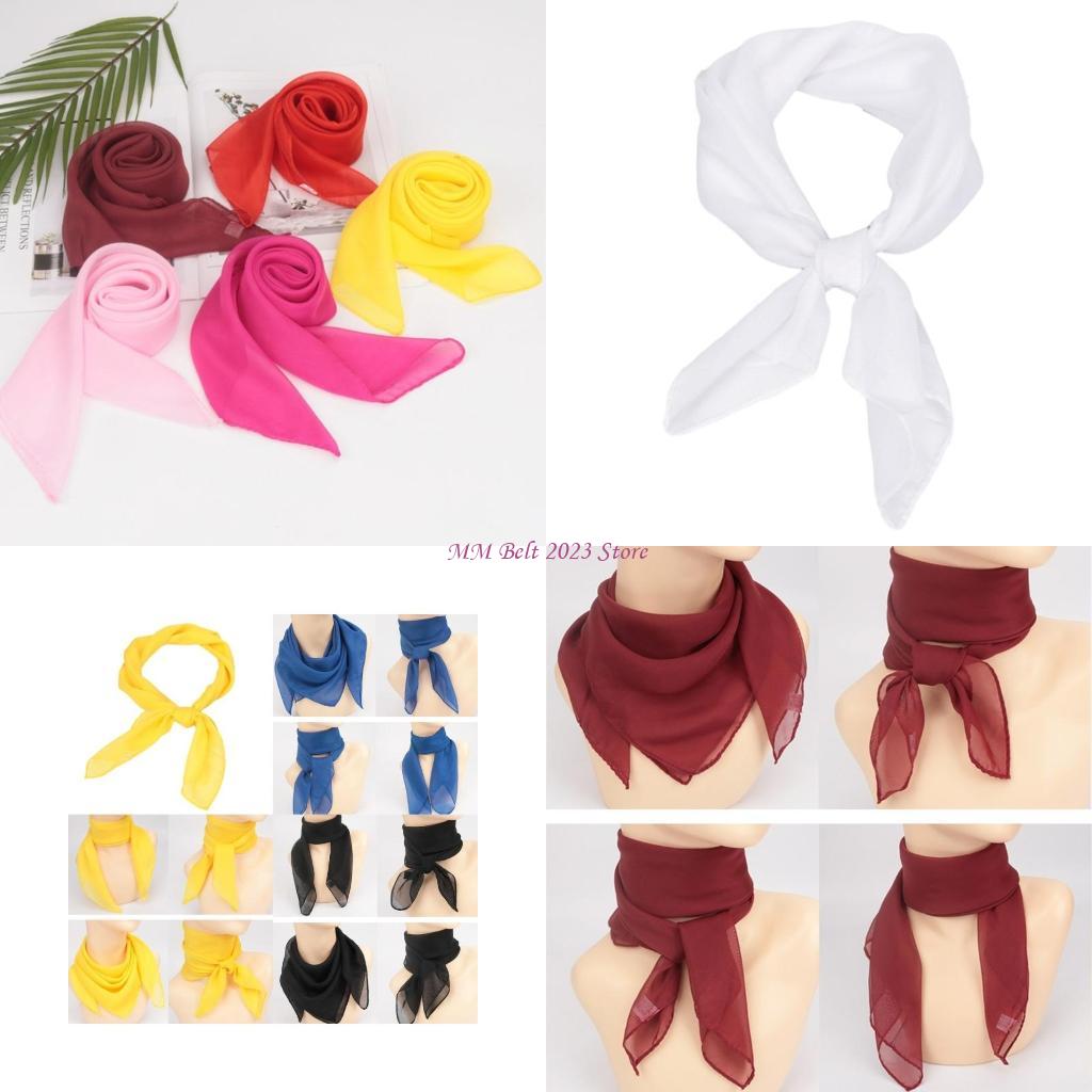 Women'S Fashion In The 1950S - 49ME Square Ribbon Neck Scarf Square