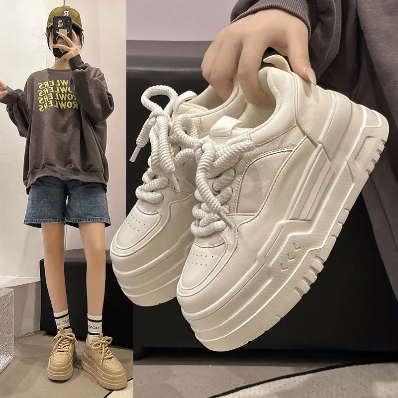 Women'S Fashion Tennis Shoes - Women's Sneaker Spring Autumn Platform Small