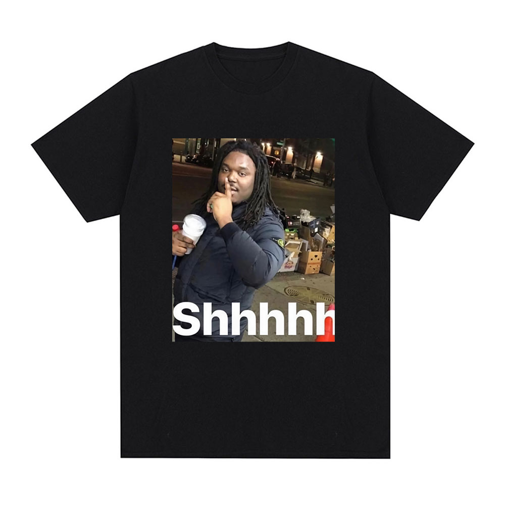 Women Fashion Styles - Lucki Graphic T-shirt Shhhhh Slayworld Opium