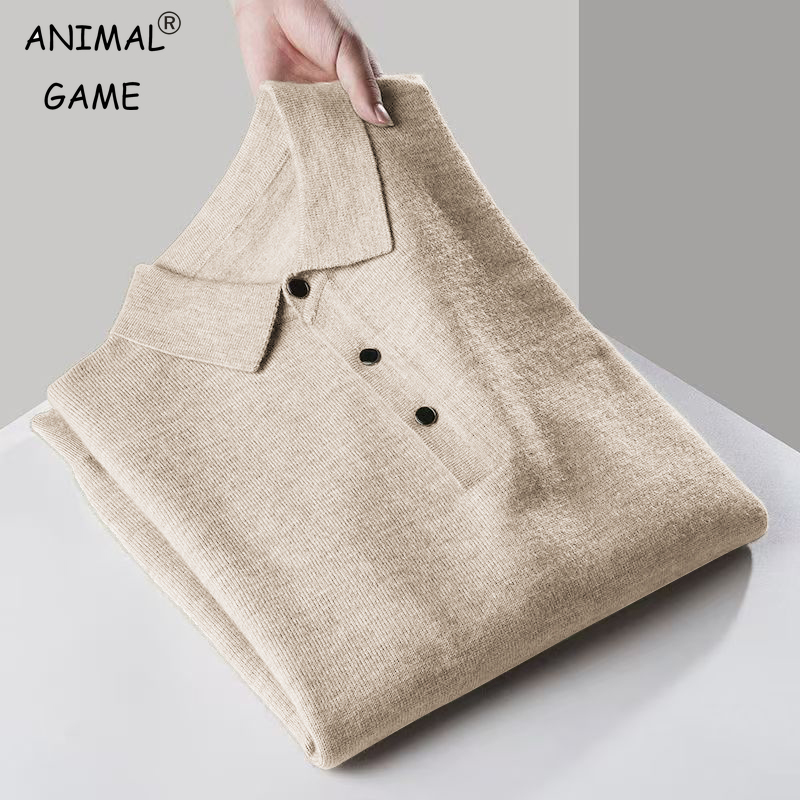 Ribbed Knit Sweater - Mens Quarter zipper Sweater Long Sleeve