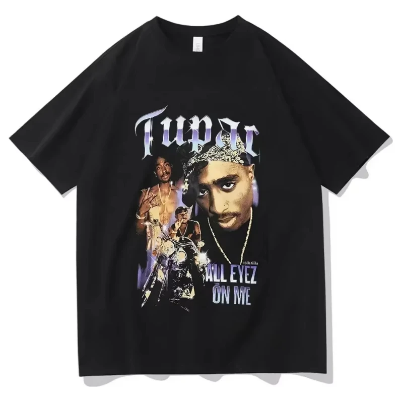 Women Fashion Drawing - Rap Singer Tupac 2pac Hip-hop Streetwear