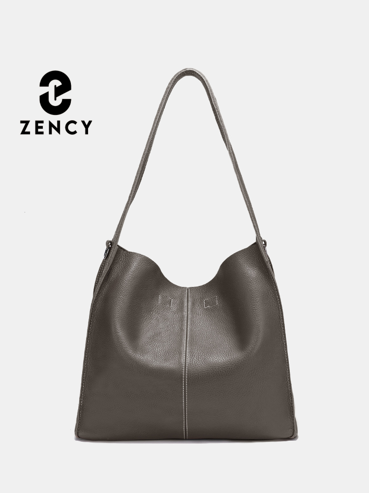 Women Fashion Drawing - Zency 100% Genuine Leather Soft Hobo