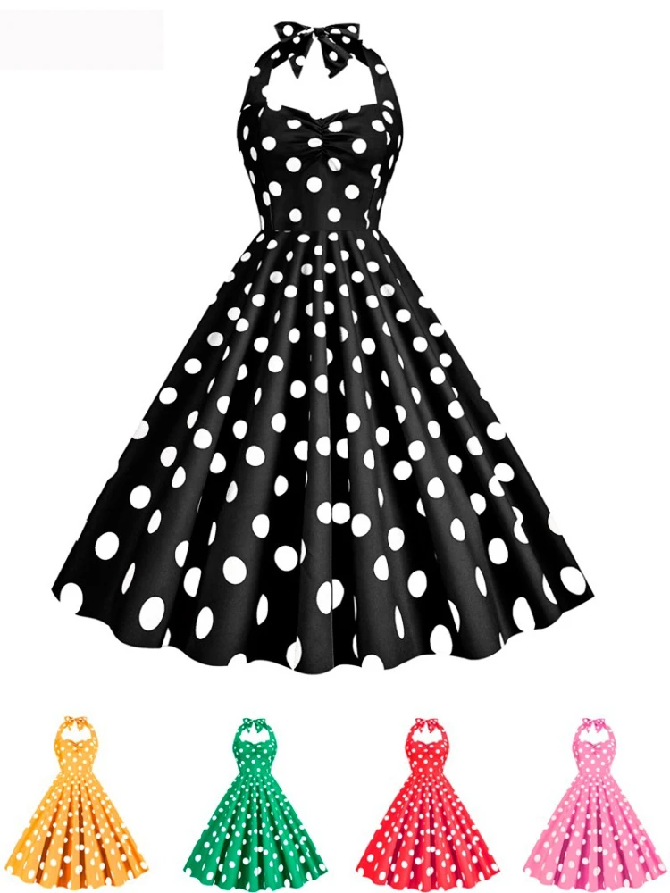 Women'S Fashion In The 1950S - 2026 Fashion Summer Sexy Halter Woman
