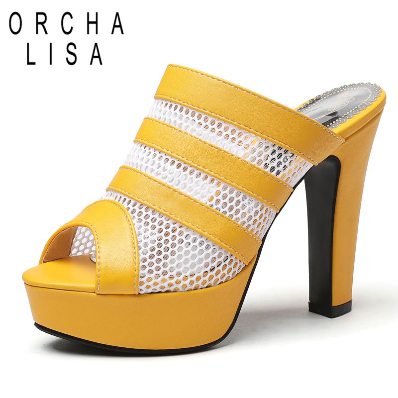 Women'S Fashion Brand Shoes - ORCHA LISA Brand Women Sandals High