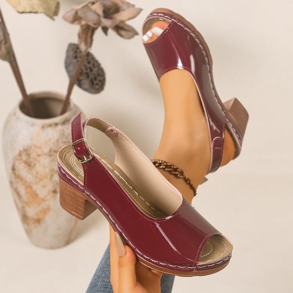 Women Fashion Trend 2026 - 2026 New Women Heel Sandals Elegant