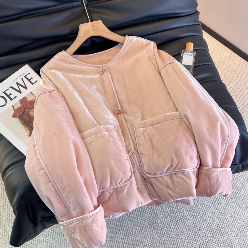 Women'S Fashion Quilted Jacket - 2025 Autumn Winter Women Coat Elegant