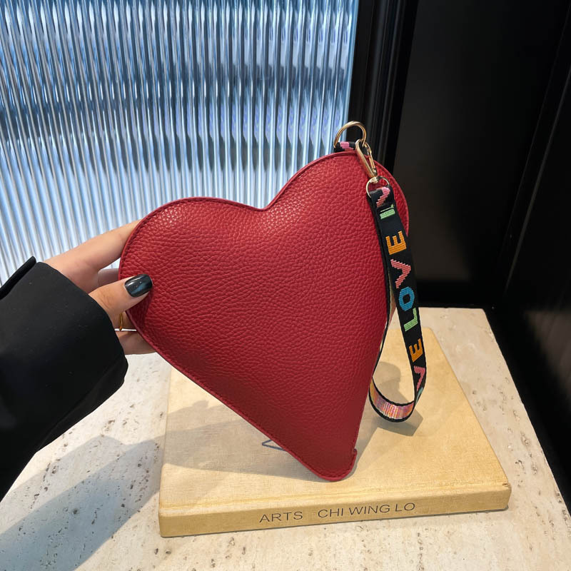 Coin Purse Women - Cute Heart Shape Coin Purse Korean