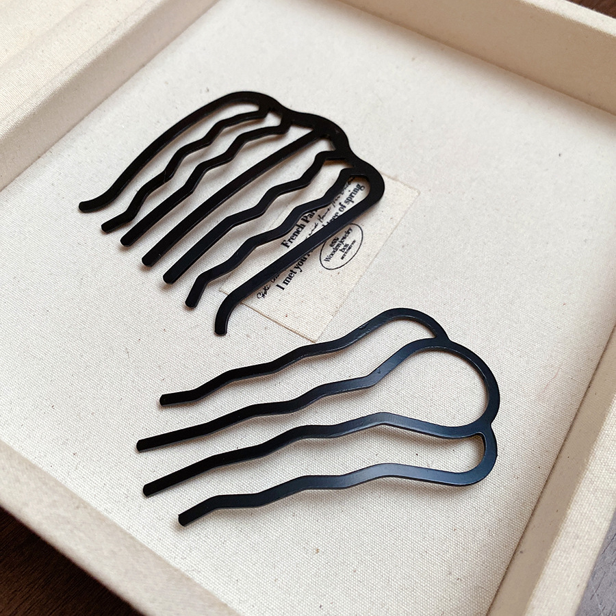 Metal U-Shaped Hair Fork Combs - огляд і ціна Women Fashion Hair Style