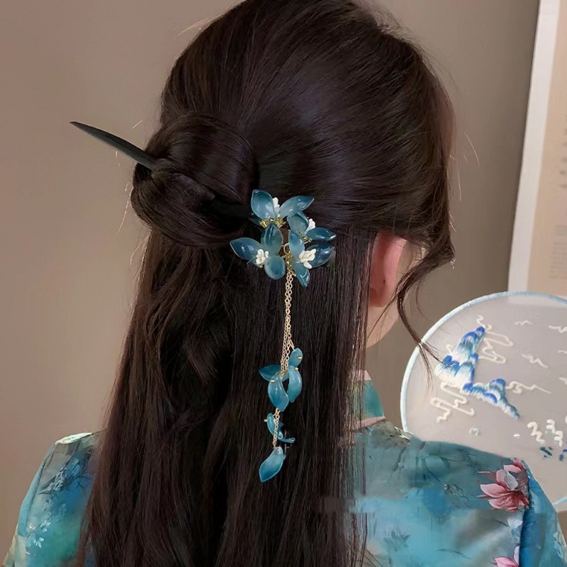New Chinese Style Blue Glaze F - огляд і ціна Women Fashion Hair Style