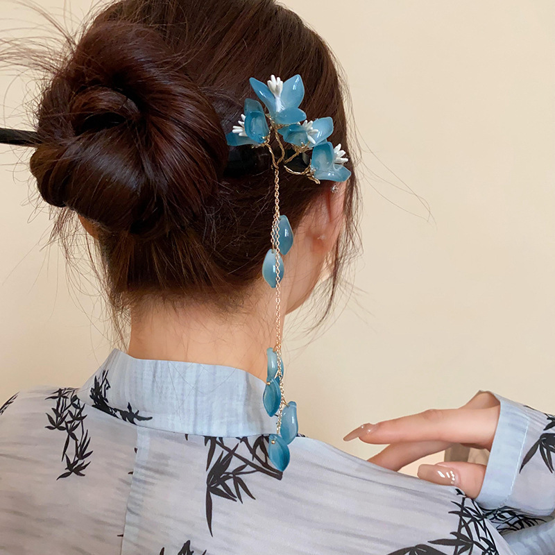 New Chinese Style Blue Glaze F - огляд і ціна Women Fashion Hair Style