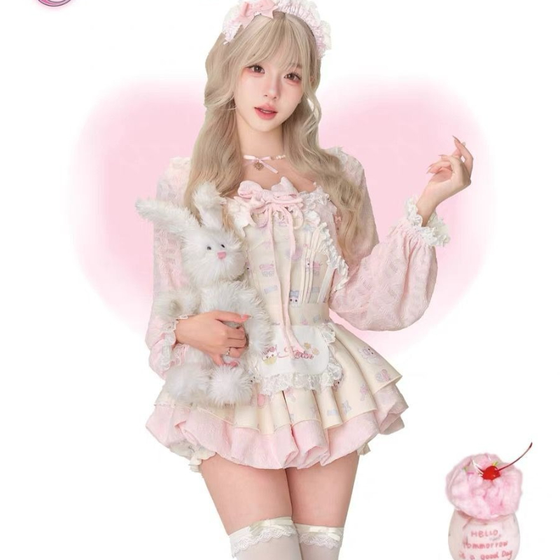 Japanese Sweet Lolita Style 3  - огляд і ціна Women'S Fashion Knitwear