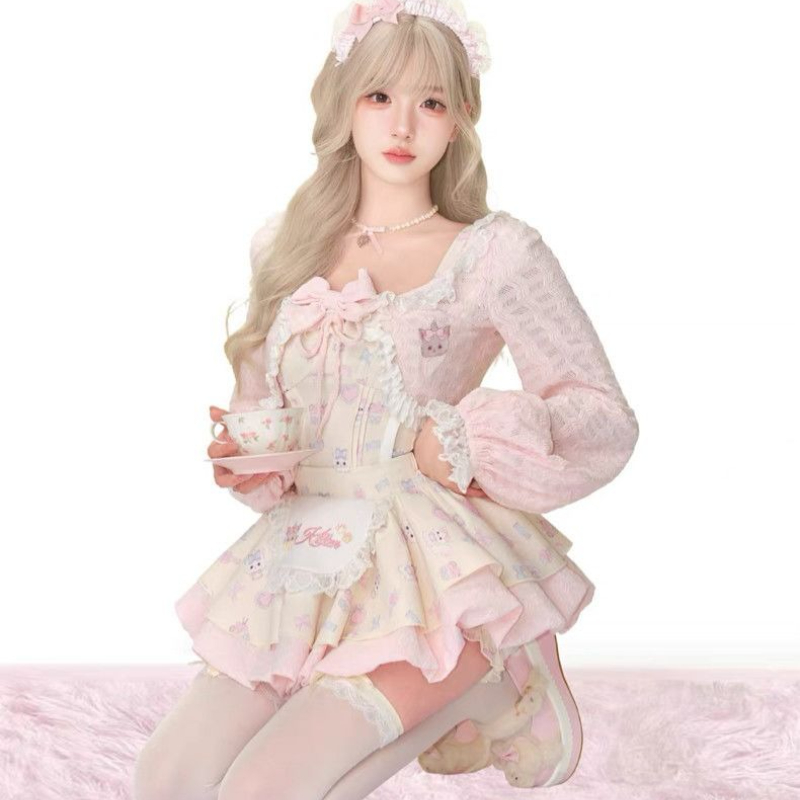 Japanese Sweet Lolita Style 3  - огляд і ціна Women'S Fashion Knitwear