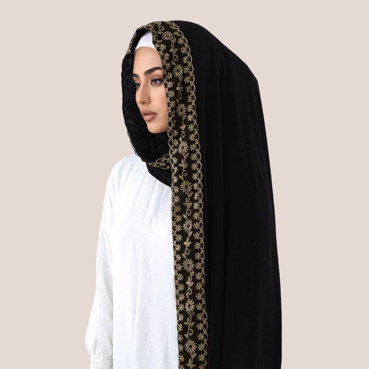 Lace Embroidery Cotton Jersey  - огляд і ціна Women'S Fashion Headbands
