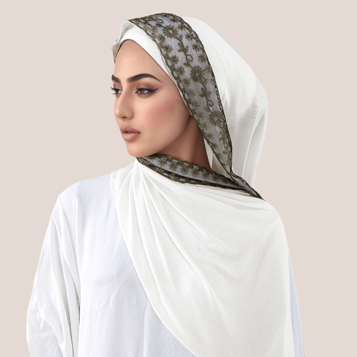 Lace Embroidery Cotton Jersey  - огляд і ціна Women'S Fashion Headbands