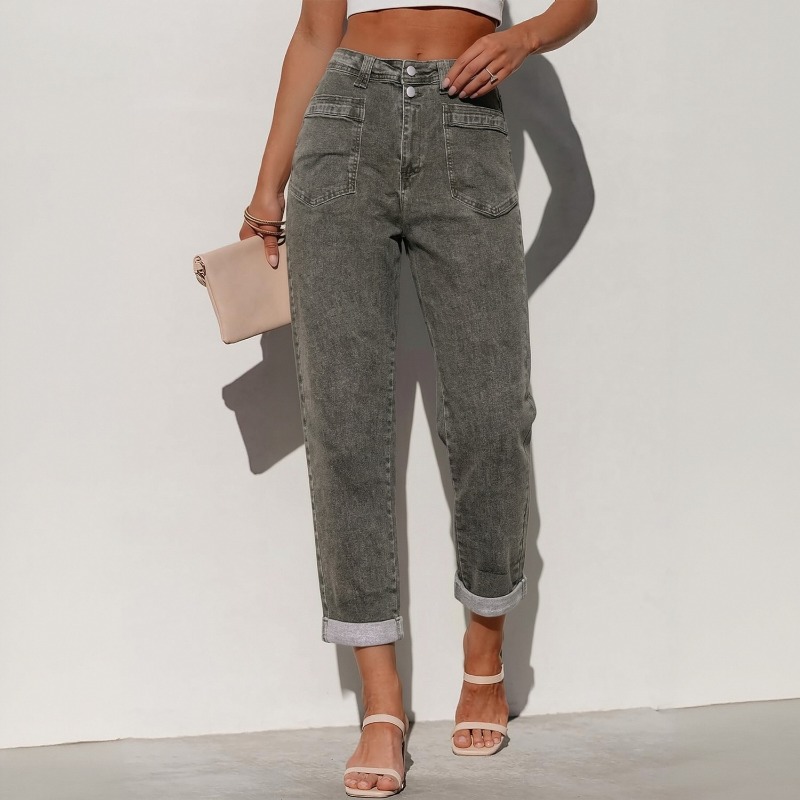 Women Plus Size American High  - огляд і ціна Women Fashion Jeans