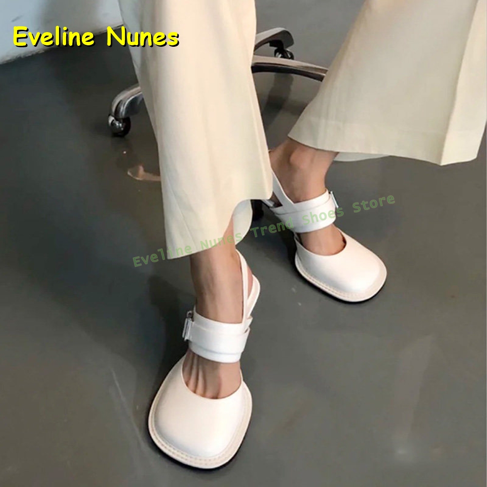 Women's Black Square Toe Buckl - огляд і ціна Women'S Fashion Sandals