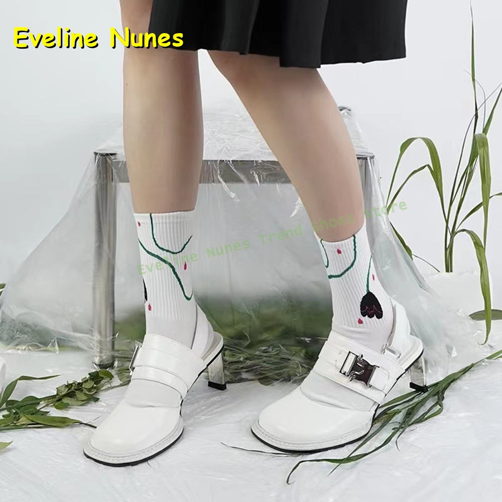Women's Black Square Toe Buckl - огляд і ціна Women'S Fashion Sandals