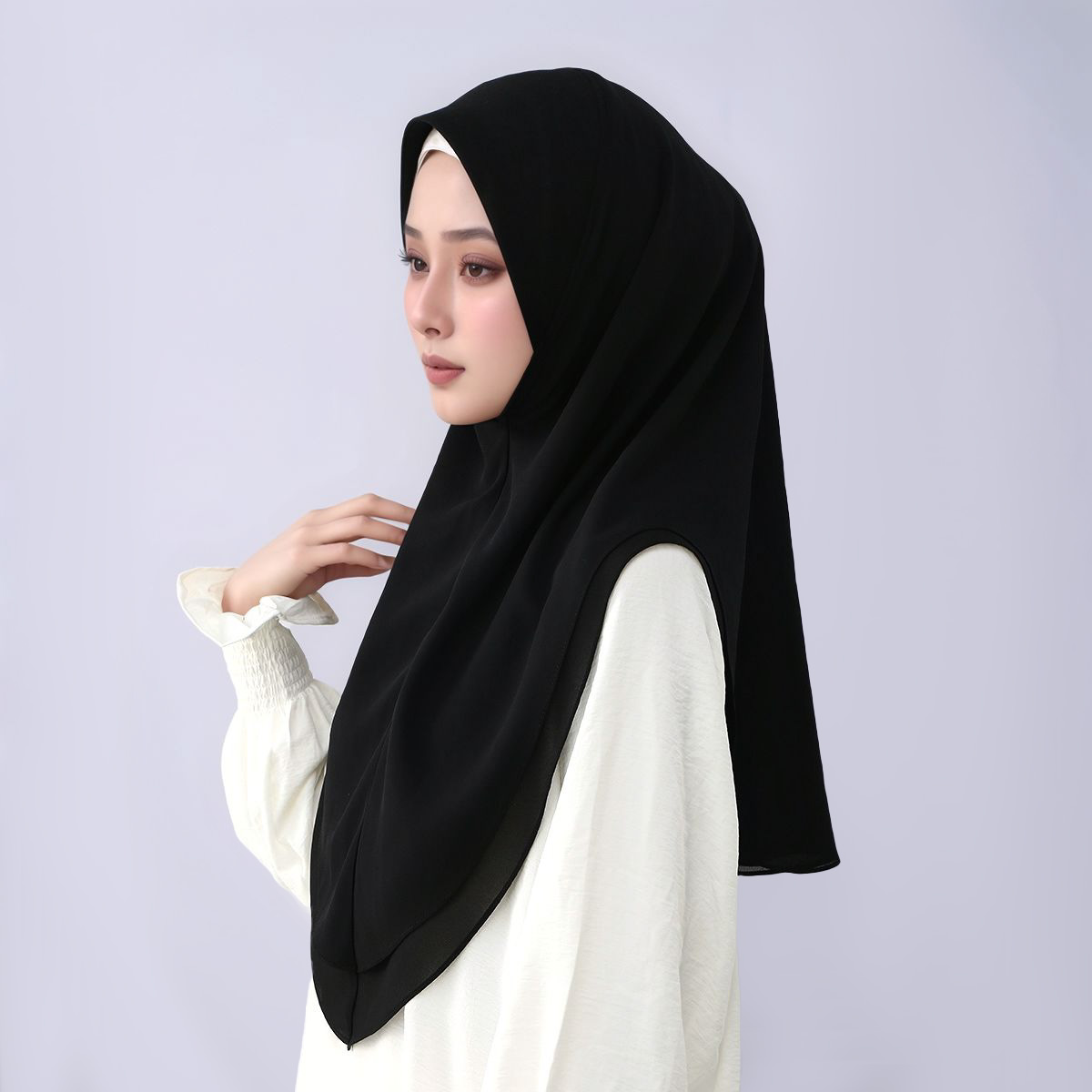 New Double layered Chiffon Rea - огляд і ціна Women'S Fashion Headbands