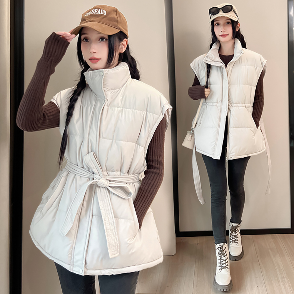 Autumn Winter Belt Slim Cotton - огляд і ціна Women'S Fashion Quilted Jacket
