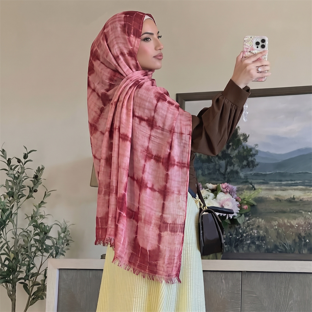 Fashion Tie Dye Rayon Hijab Sc - огляд і ціна Women'S Fashion Headbands