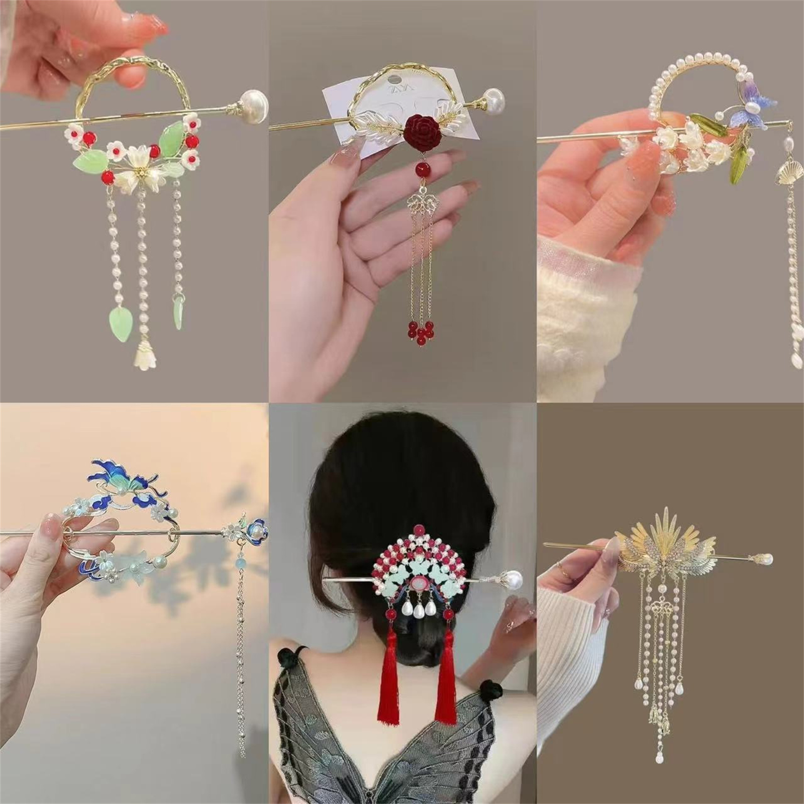 Ethnic Style Hairpin For Women - огляд і ціна Women Fashion Hair Style