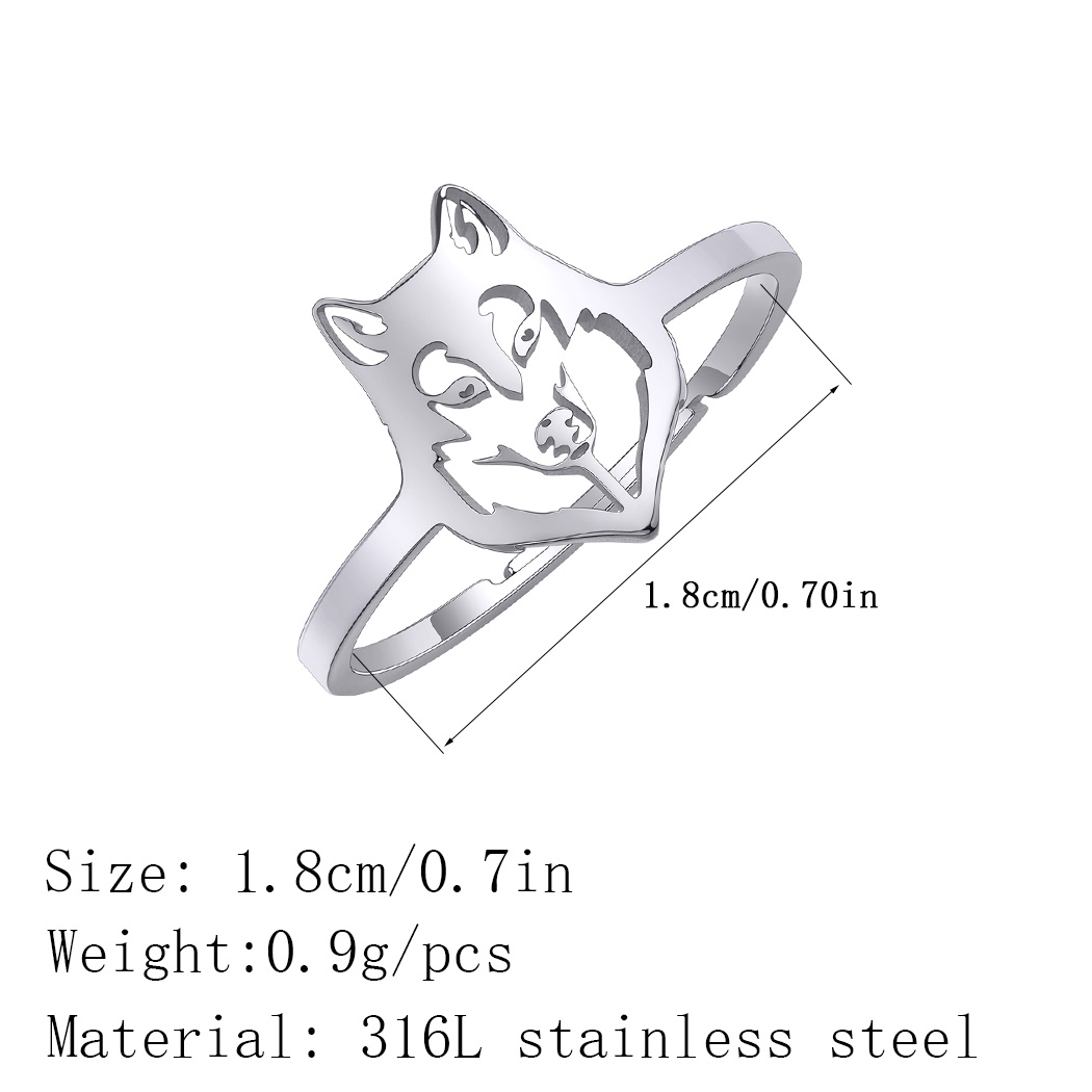 Chandler Stainless Steel Wolf  - огляд і ціна Women Fashion Png