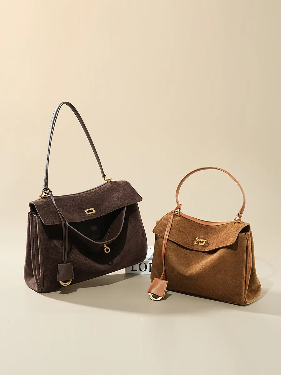 Autumn Winter Women's Suede ge - огляд і ціна Women Fashion Drawing