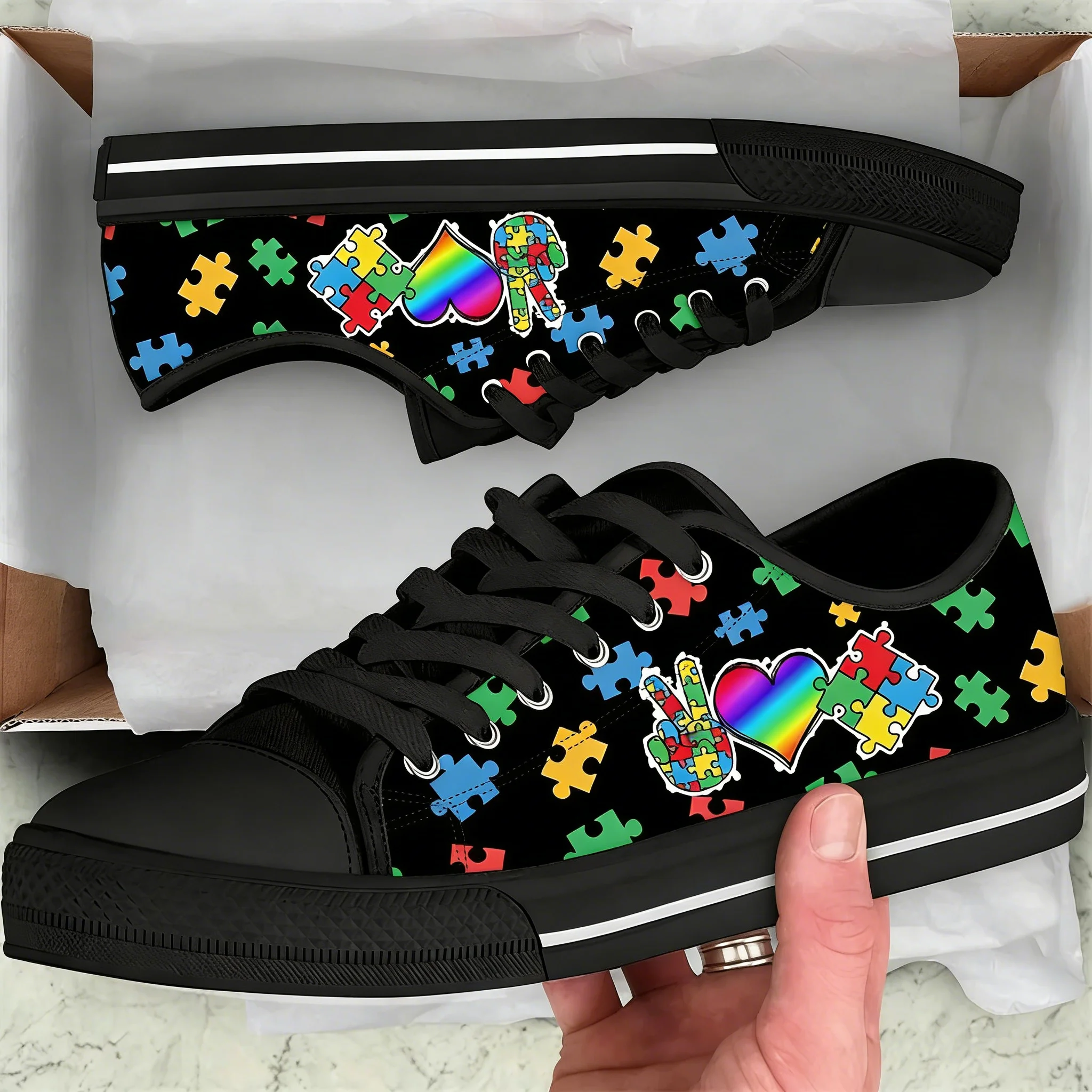 Fashion Low Top Canvas Shoes f - огляд і ціна Women'S Fashion Tennis Shoes