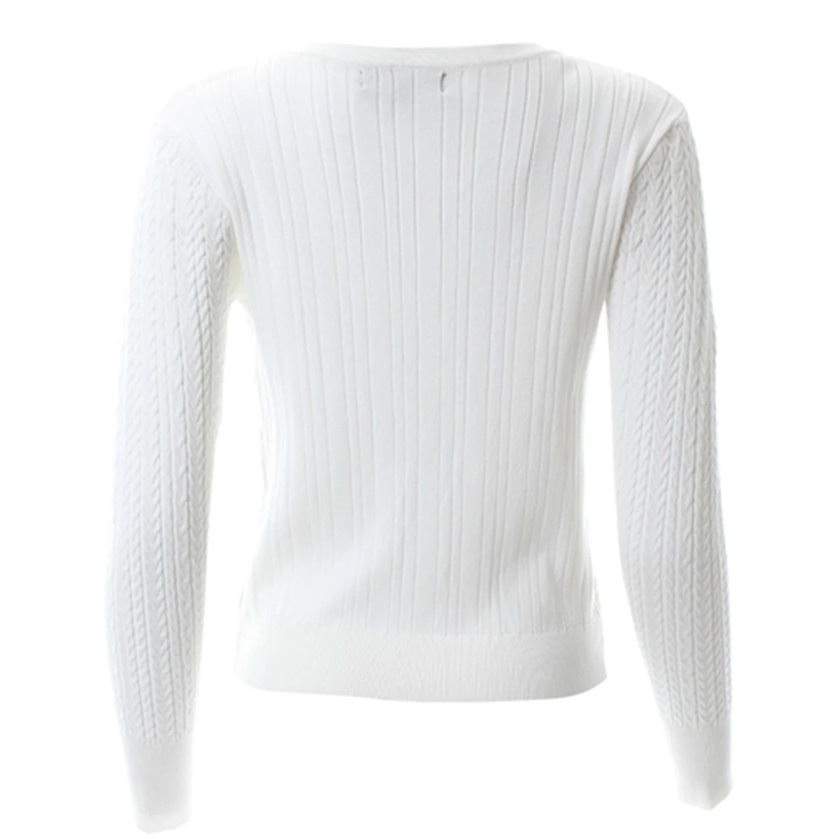Plus Size Women's Button Down  - огляд і ціна Ribbed Knit Sweater