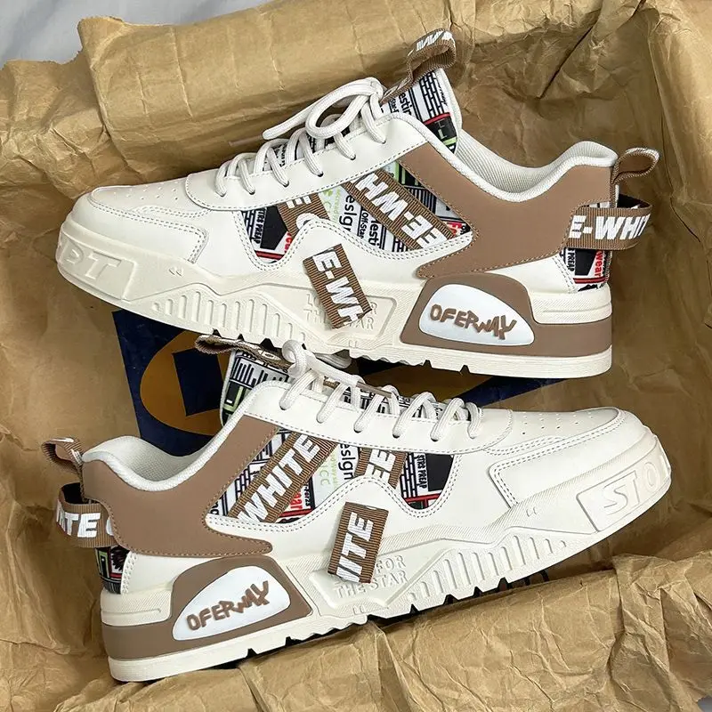 Casual Fashion Leather Sneaker - огляд і ціна Women'S Fashion Tennis Shoes