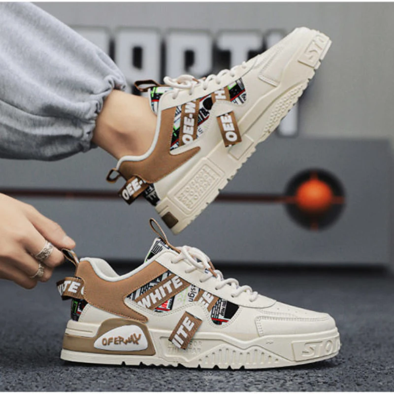 Casual Fashion Leather Sneaker - огляд і ціна Women'S Fashion Tennis Shoes