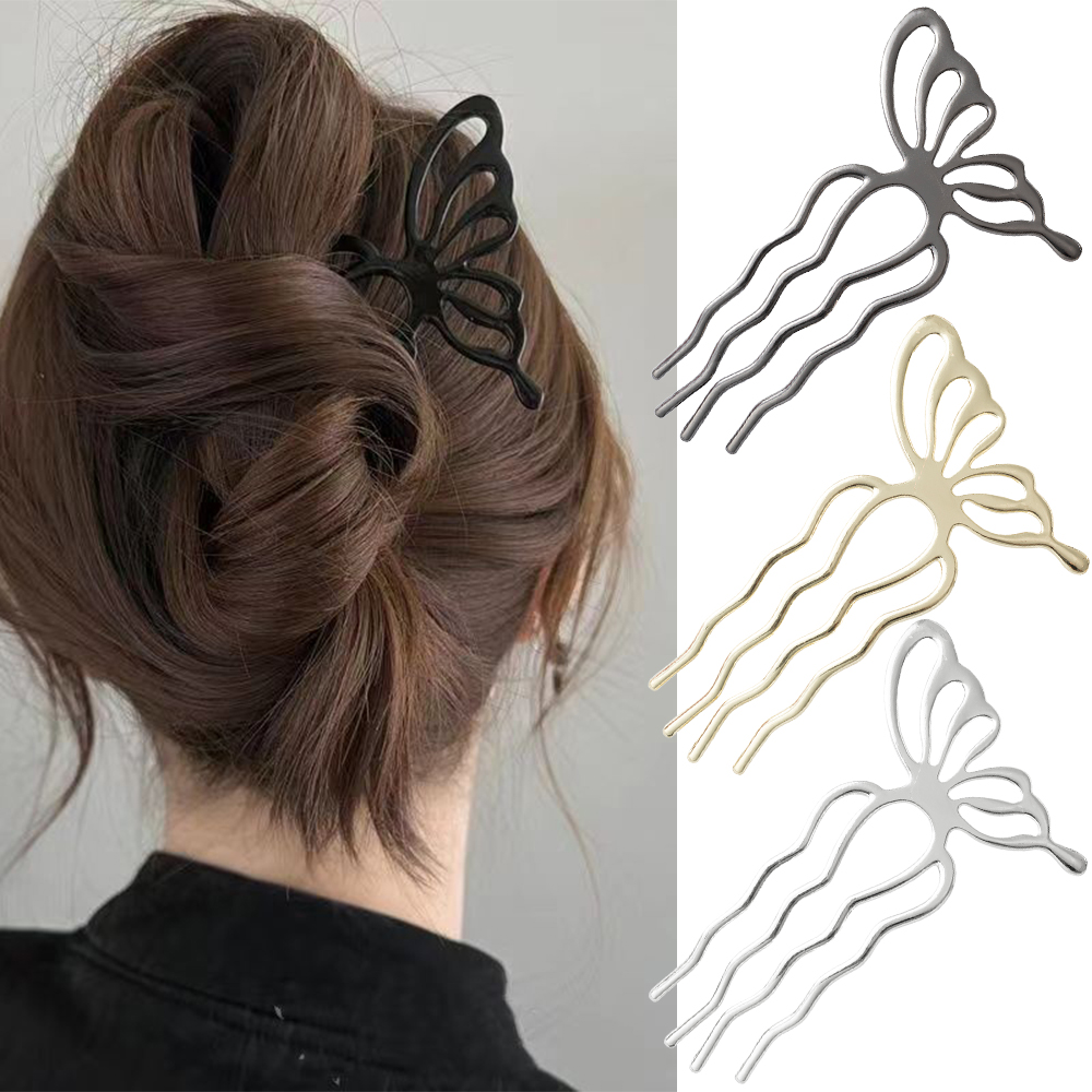 Korean Butterfly U Shape Hair  - огляд і ціна Women Fashion Hair Style
