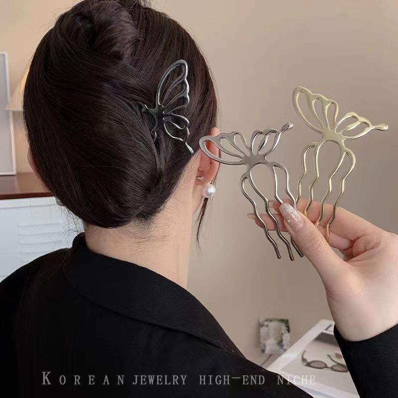 Korean Butterfly U Shape Hair  - огляд і ціна Women Fashion Hair Style
