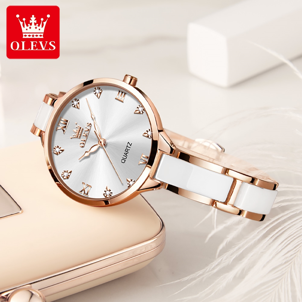 OLEVS 5872 Women Watches Quart - огляд і ціна Fashion Women Watch