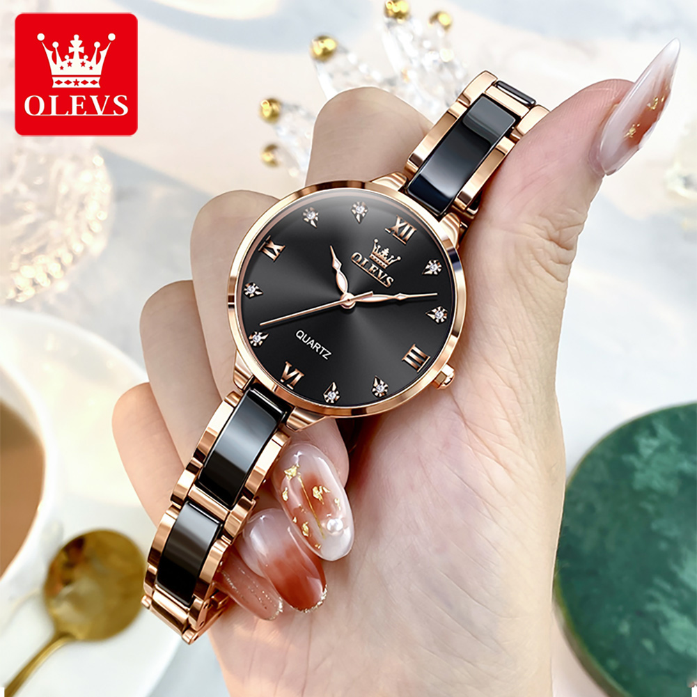 OLEVS 5872 Women Watches Quart - огляд і ціна Fashion Women Watch