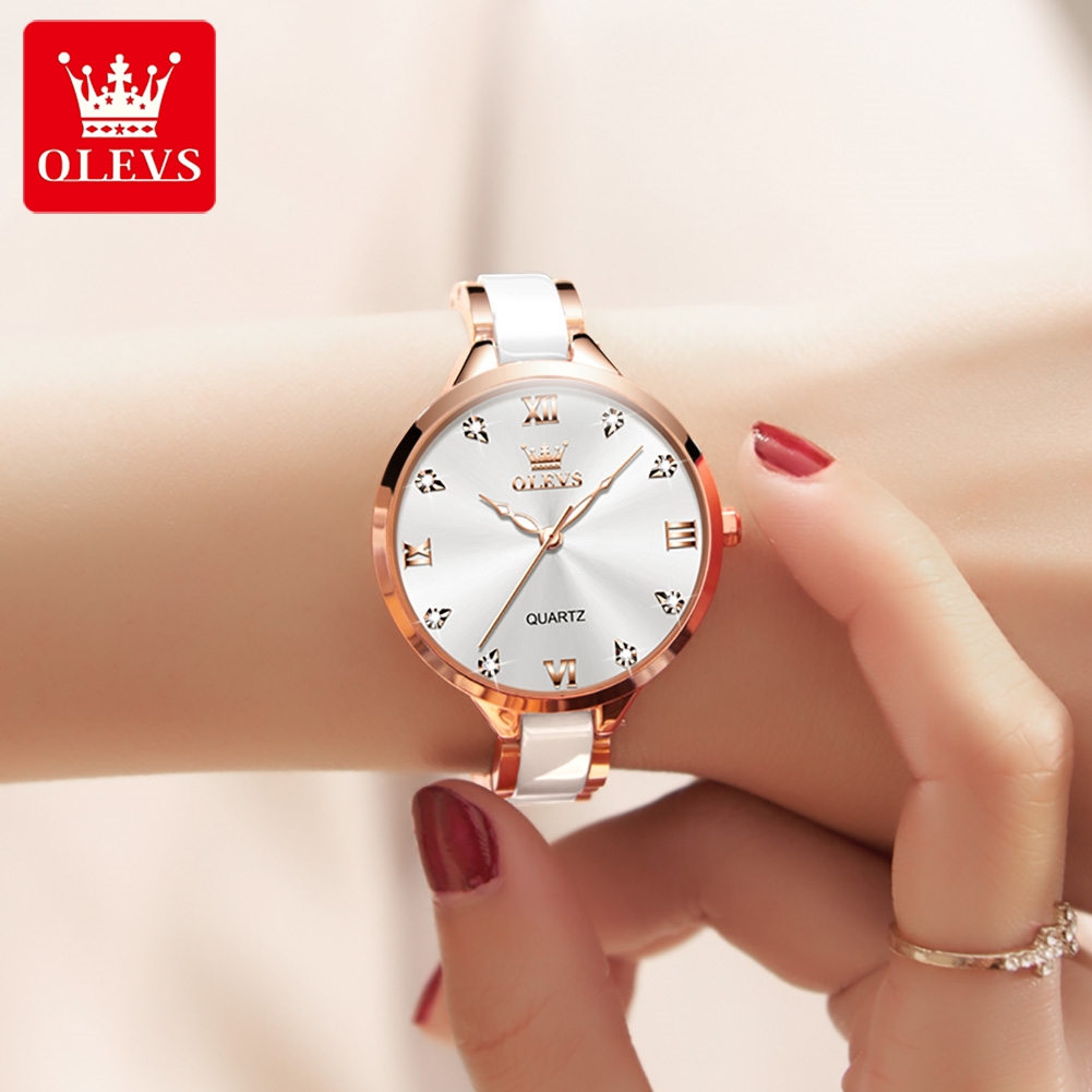OLEVS 5872 Women Watches Quart - огляд і ціна Fashion Women Watch