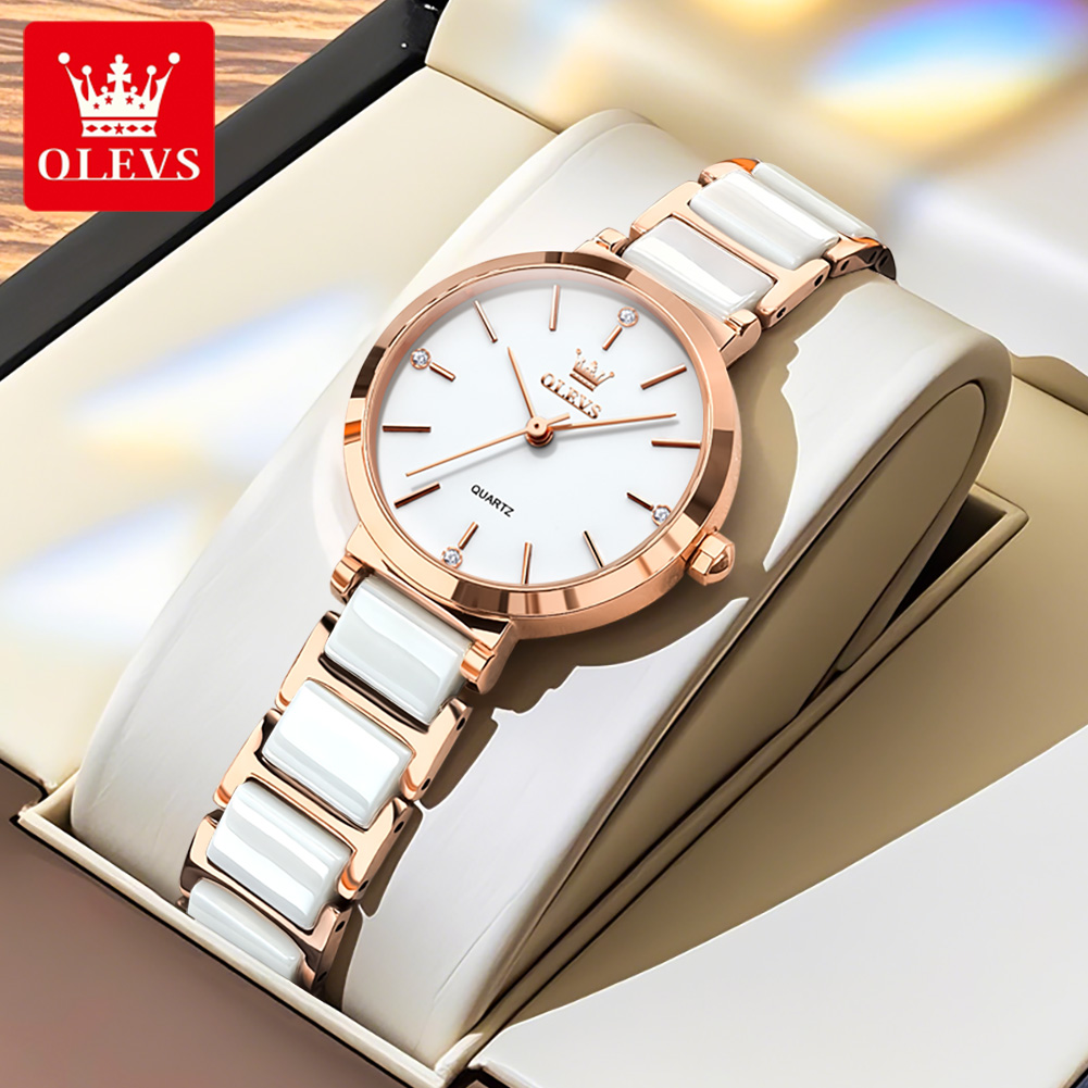 OLEVS Women Watch 5877 Luxury  - огляд і ціна Fashion Women Watch