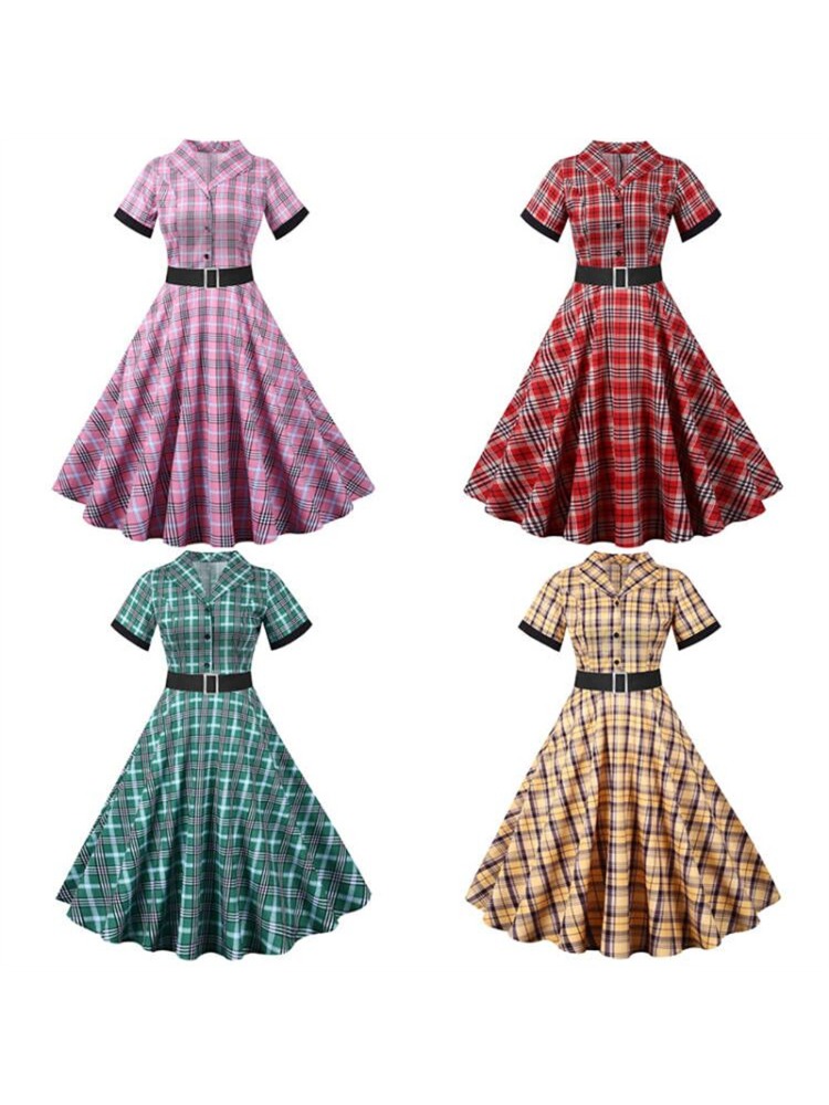 2024 New Fashion Elegant Short - огляд і ціна Women'S Fashion In The 1950S