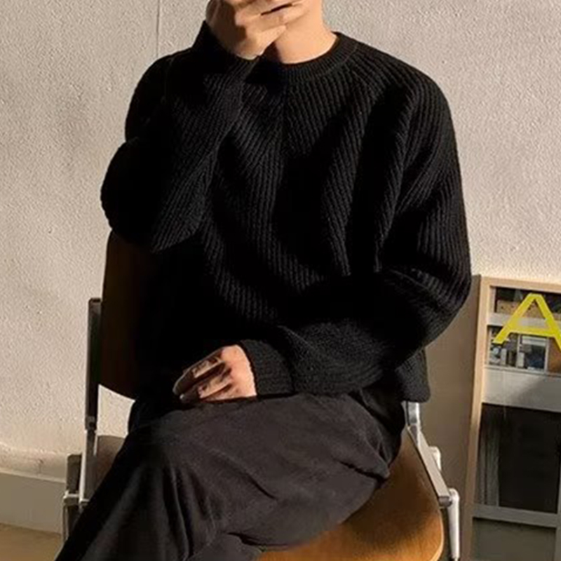 Streetwear Fashion Mens Knit S - огляд і ціна Ribbed Knit Sweater