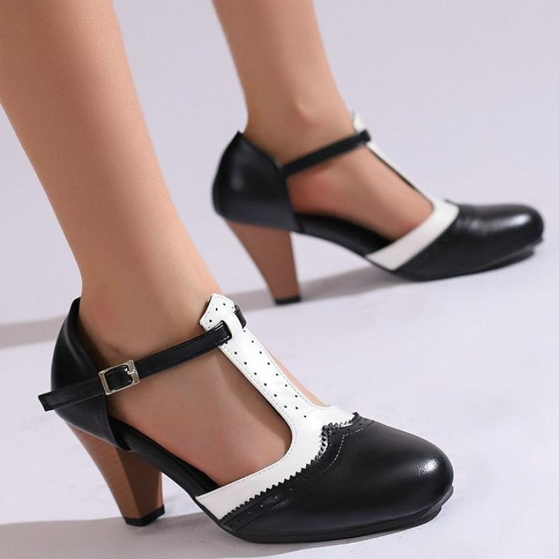 Women Vintage T-Strap Mary Jan - огляд і ціна Women'S Fashion In The 1950S