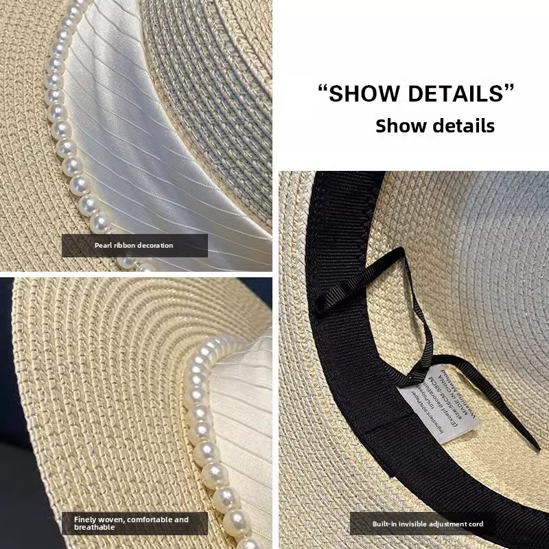 2025 New Style Hat Retro Flat  - огляд і ціна Straw Hat Summer